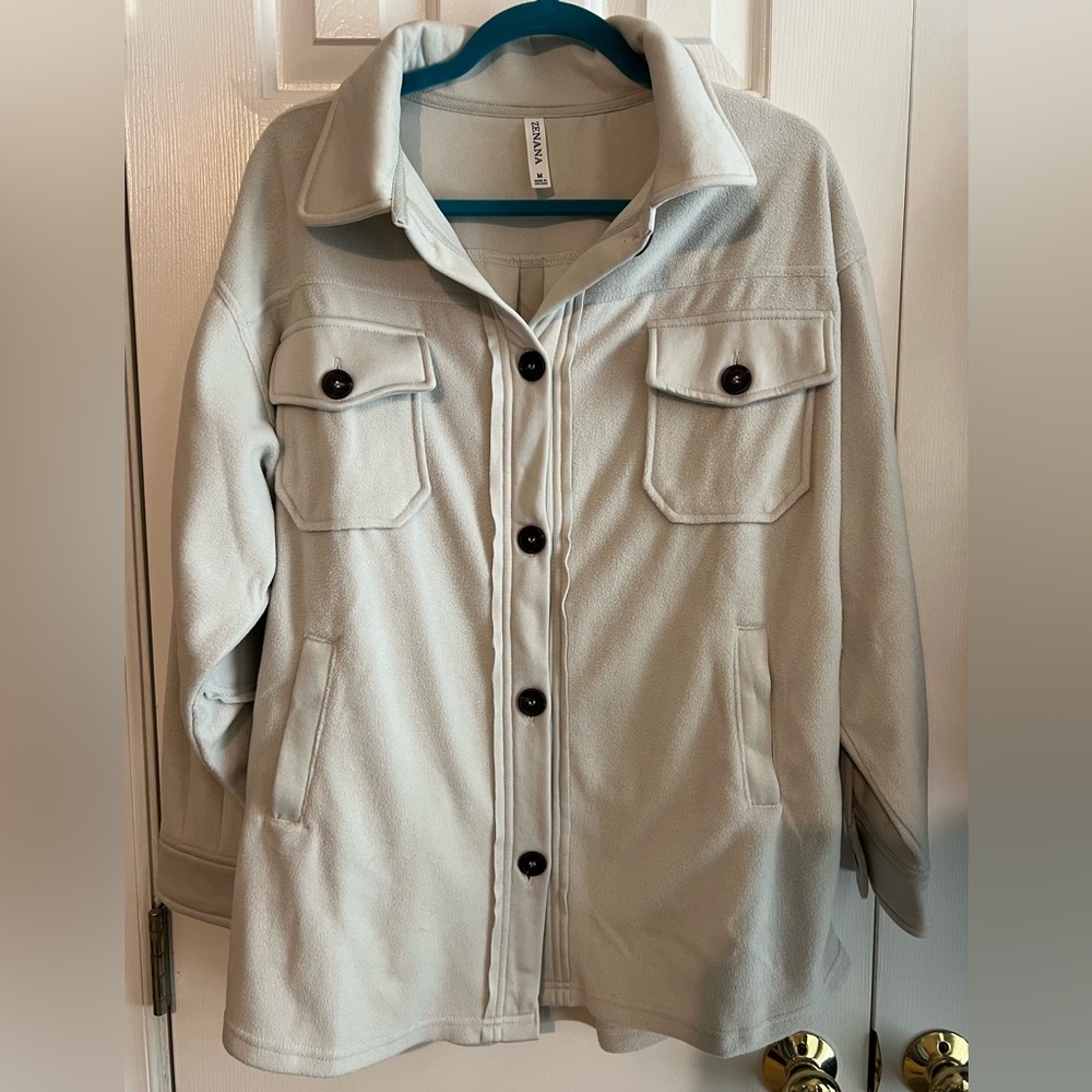NWOT Zenana shacket